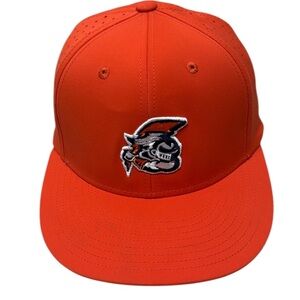 Champro c-fit fitted S/M orange hat armor man patch unisex
